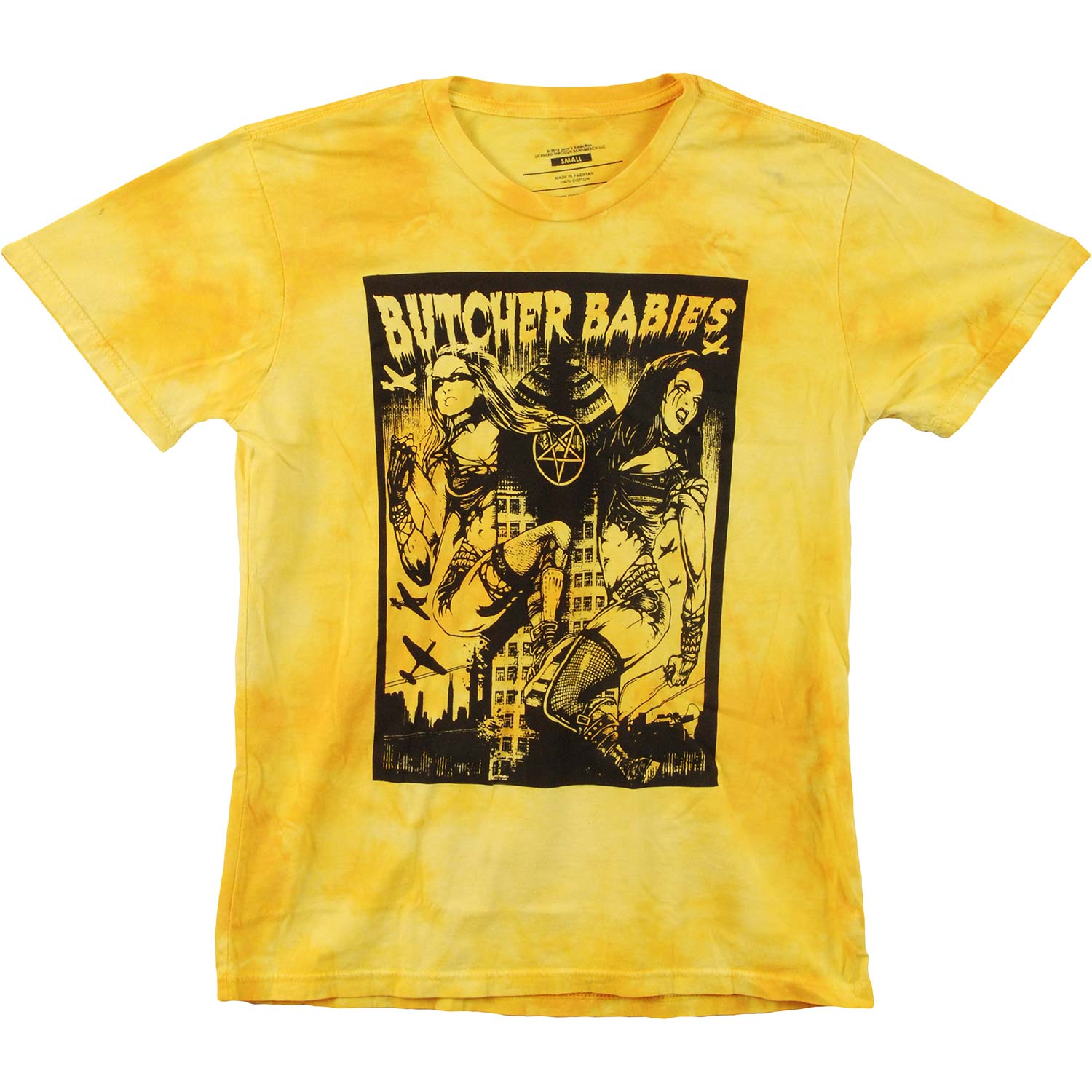 Butcher Babies Attack Tie Dye T-shirt