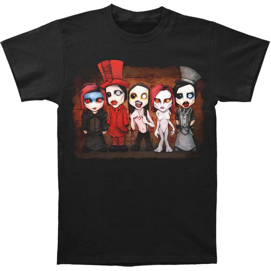 Marilyn Manson Big Chris Men's "Beautiful People Line Up Manson" T-shirt