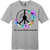 Peace, Love, And Music T-shirt