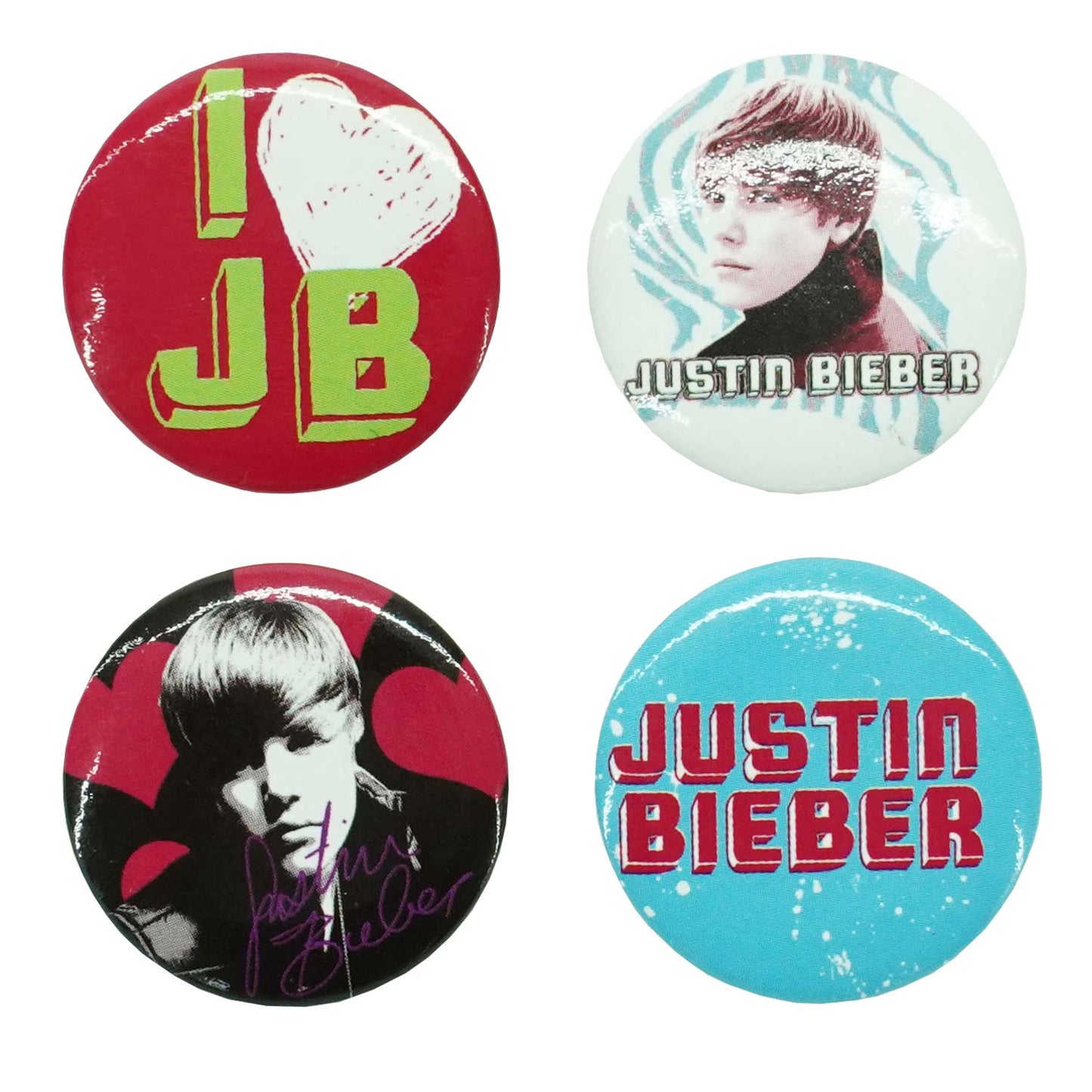 4 Button Set Collector Items