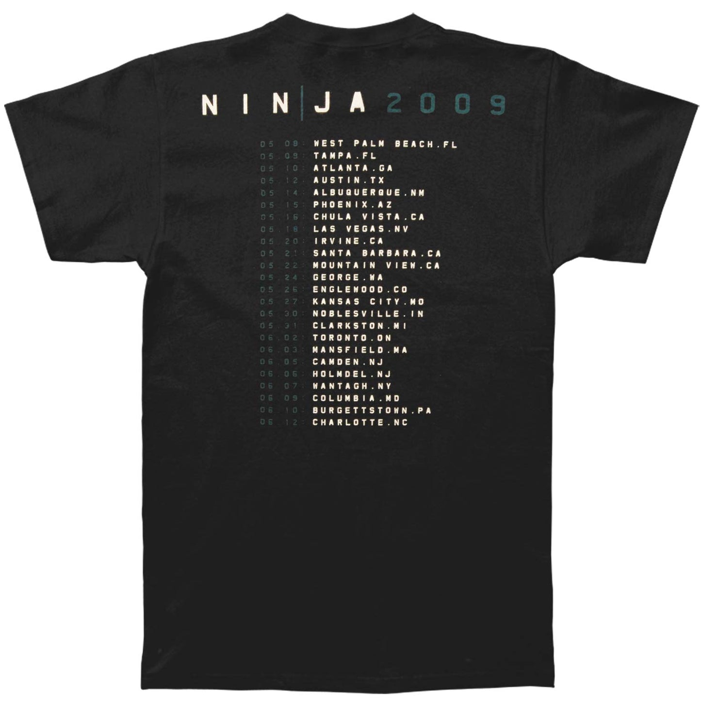 Blue Logo 2009 Tour Slim Fit T-shirt