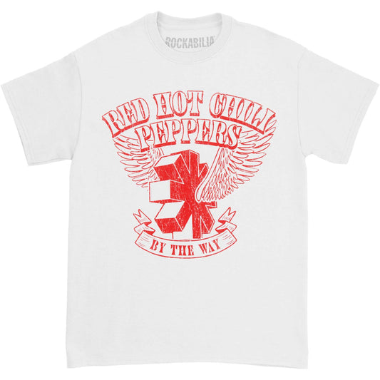 Red Hot Chili Peppers By The Way Distressed Logo T-shirt