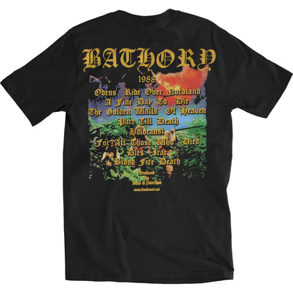 Blood Fire Death Slim Fit T-shirt