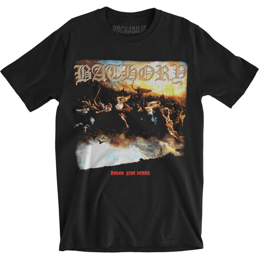 Blood Fire Death Slim Fit T-shirt