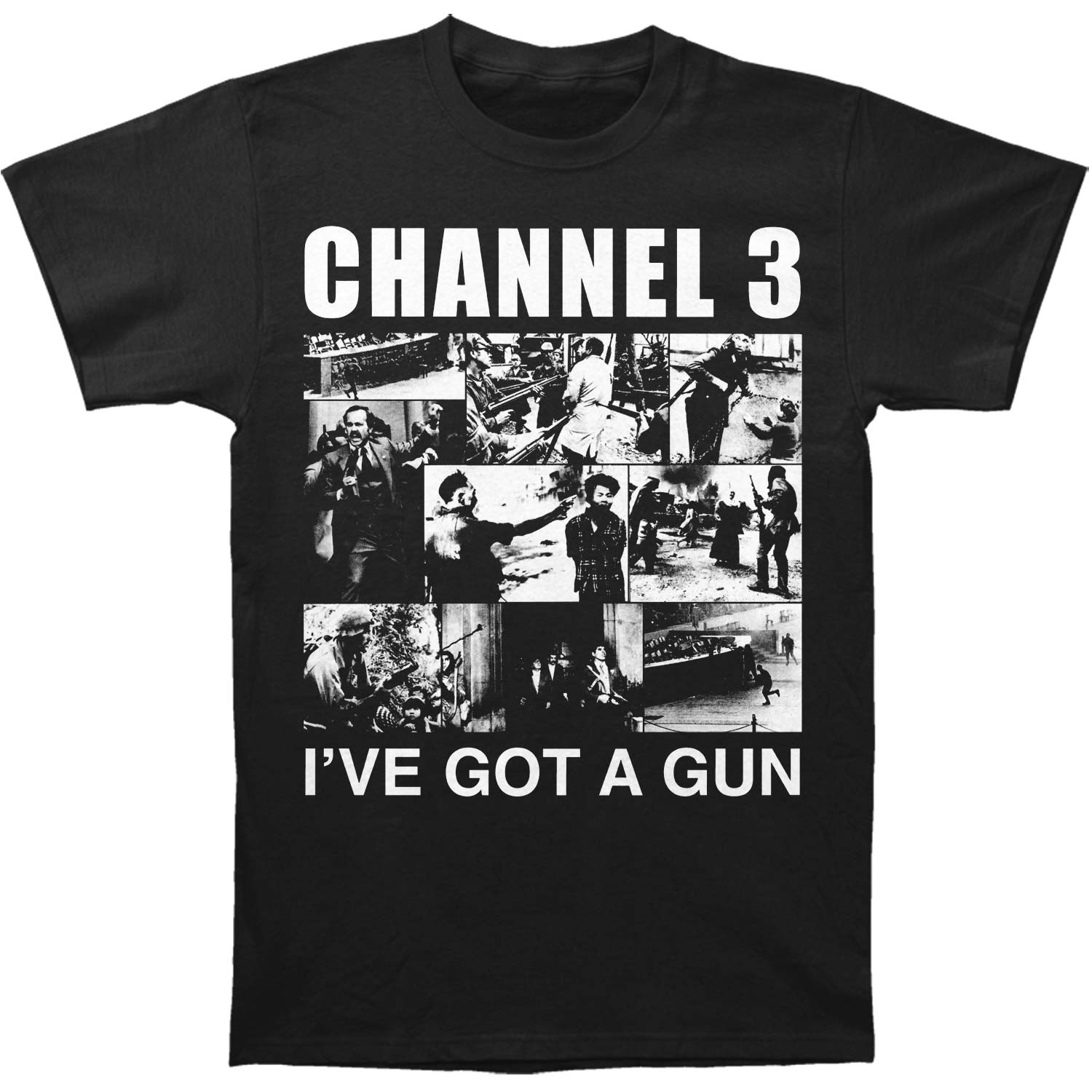 Channel 3 I've Got A Gun T-shirt