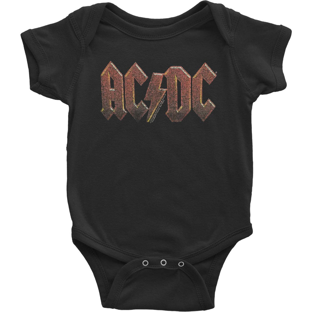 AC/DC Distress Red Kids Bodysuit | AC/DC Merch Store