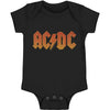 Solid Orange Kids Bodysuit