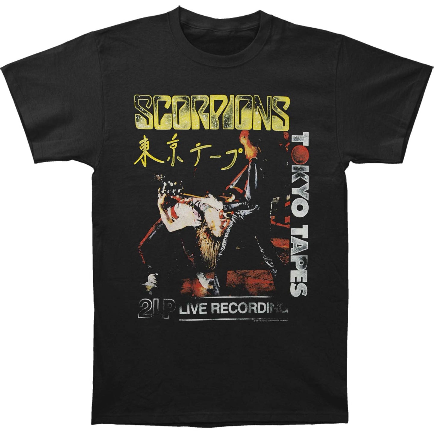 Scorpions Tokyo Tapes T-shirt
