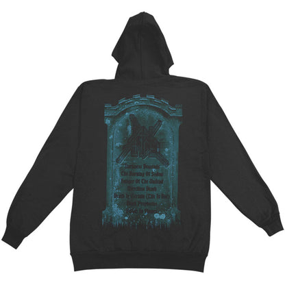 Dark Angel Darkness Descends Zippered Hooded Sweatshirt