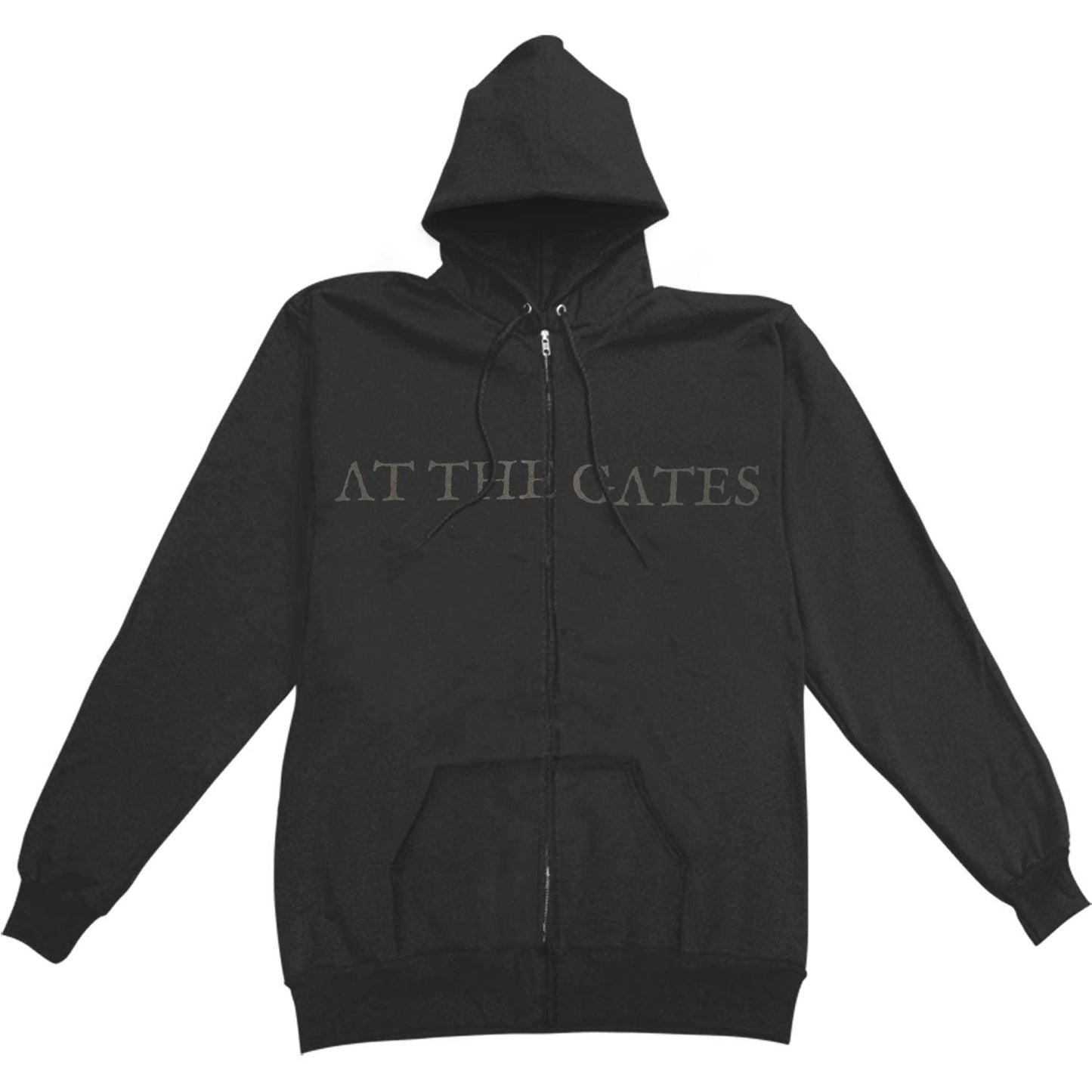 At The Gates To Drink From The Night Itself Zippered Hooded Sweatshirt