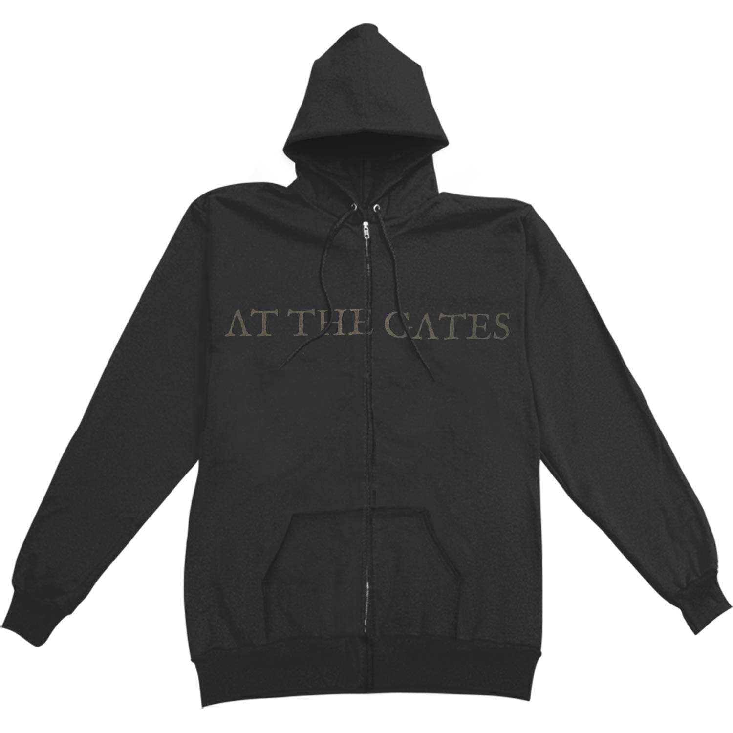 At The Gates To Drink From The Night Itself Zippered Hooded Sweatshirt