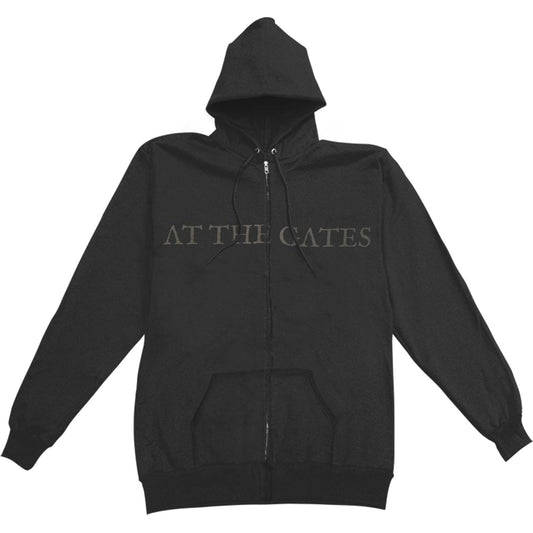 At The Gates To Drink From The Night Itself Zippered Hooded Sweatshirt