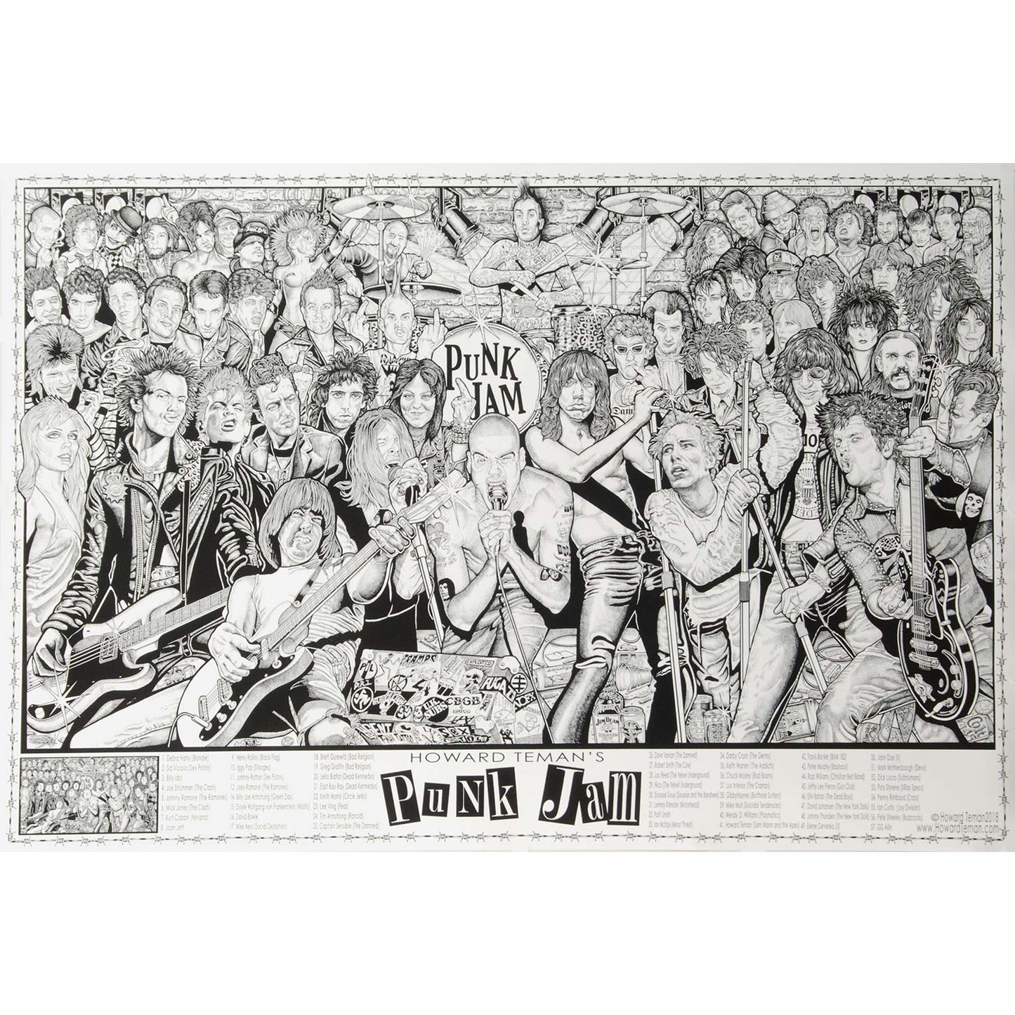 Punk Jam Domestic Poster