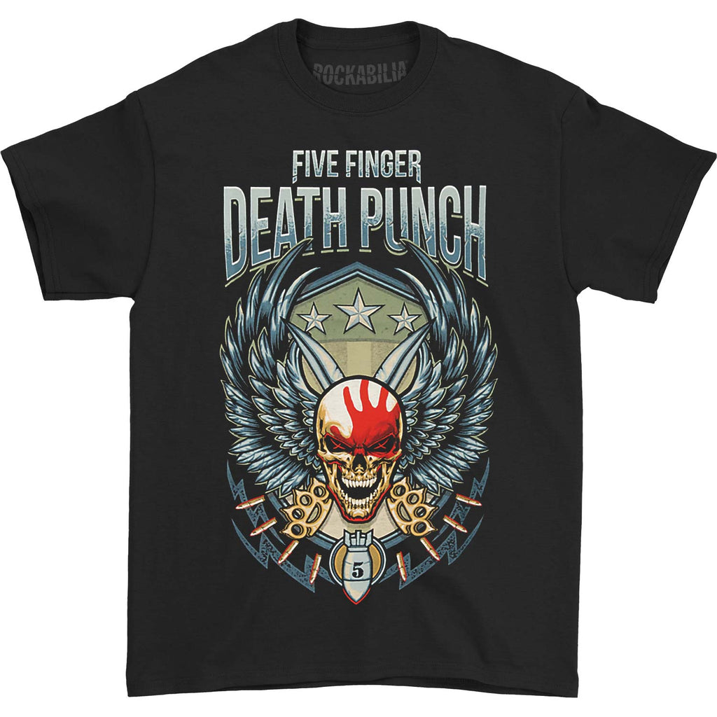 Five Finger Death Punch Wing Shield T-shirt