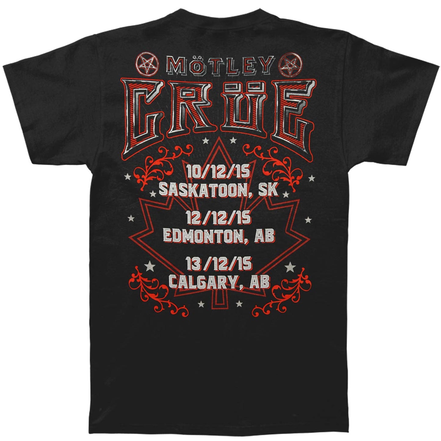 2015 Canada Tour T-shirt