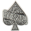 Ace Of Spades Pewter Pin Badge
