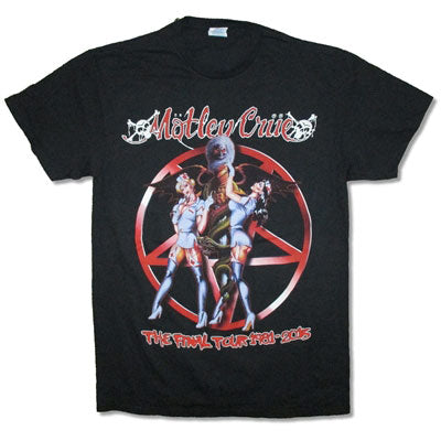 Motley Crue Final Tour 2015 T-shirt | Motley Crue Merch Store