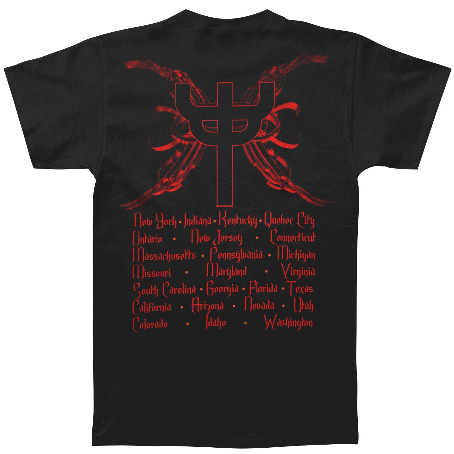 Judas Priest Full Color Redeemer Of Souls Tour (NY - W) T-shirt