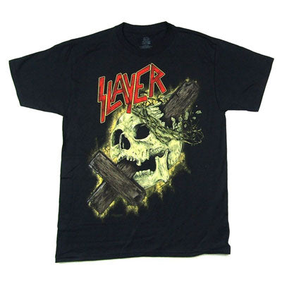 Slayer Cross Through Skull 2015 Tour T-shirt