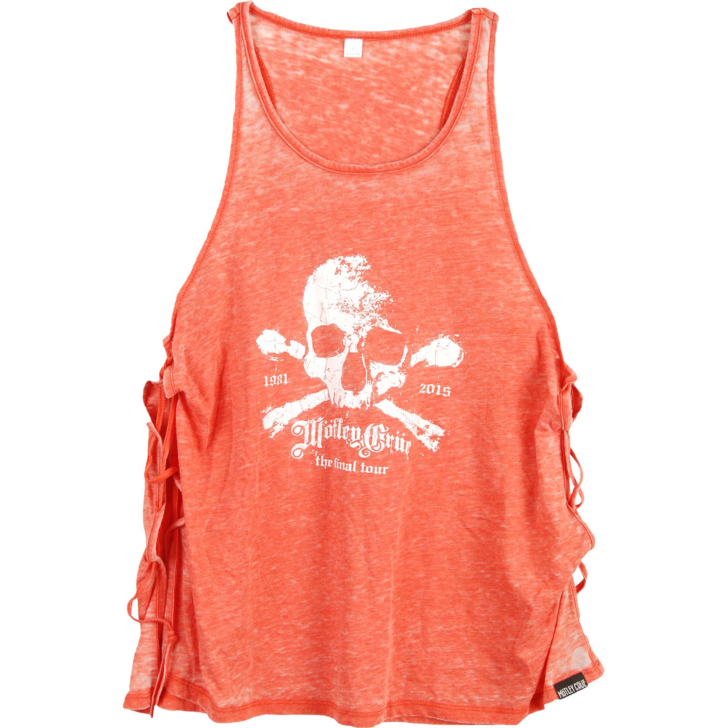 Final Tour Lace Up Tank Top Junior Top