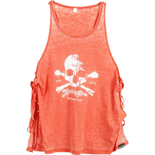 Final Tour Lace Up Tank Top Junior Top