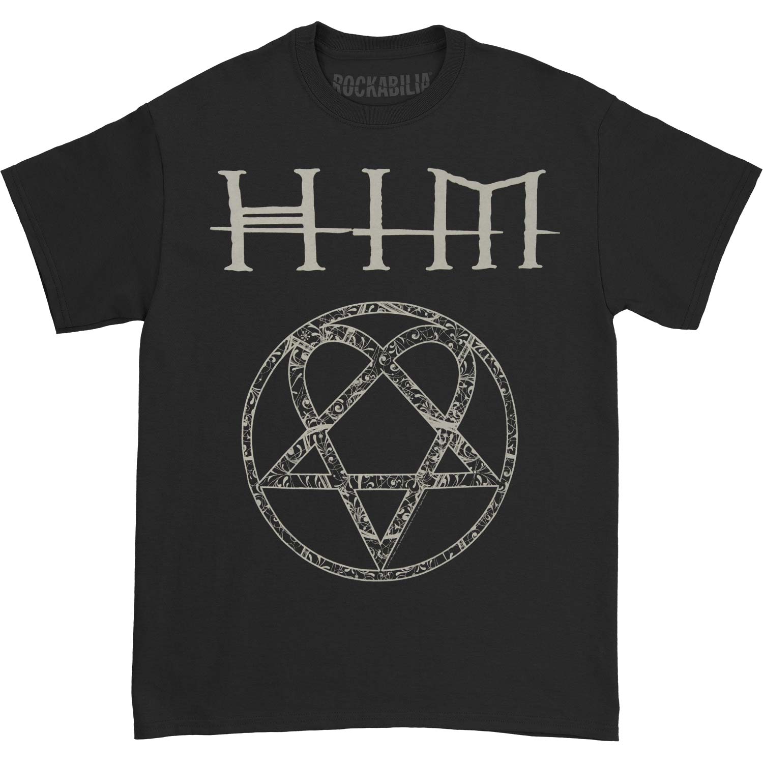 Ornate Heartagram T-shirt