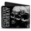 Opened Mind Skull Bi-Fold Wallet