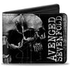 Opened Mind Skull Bi-Fold Wallet