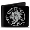 Tiger Icon Bi-Fold Wallet