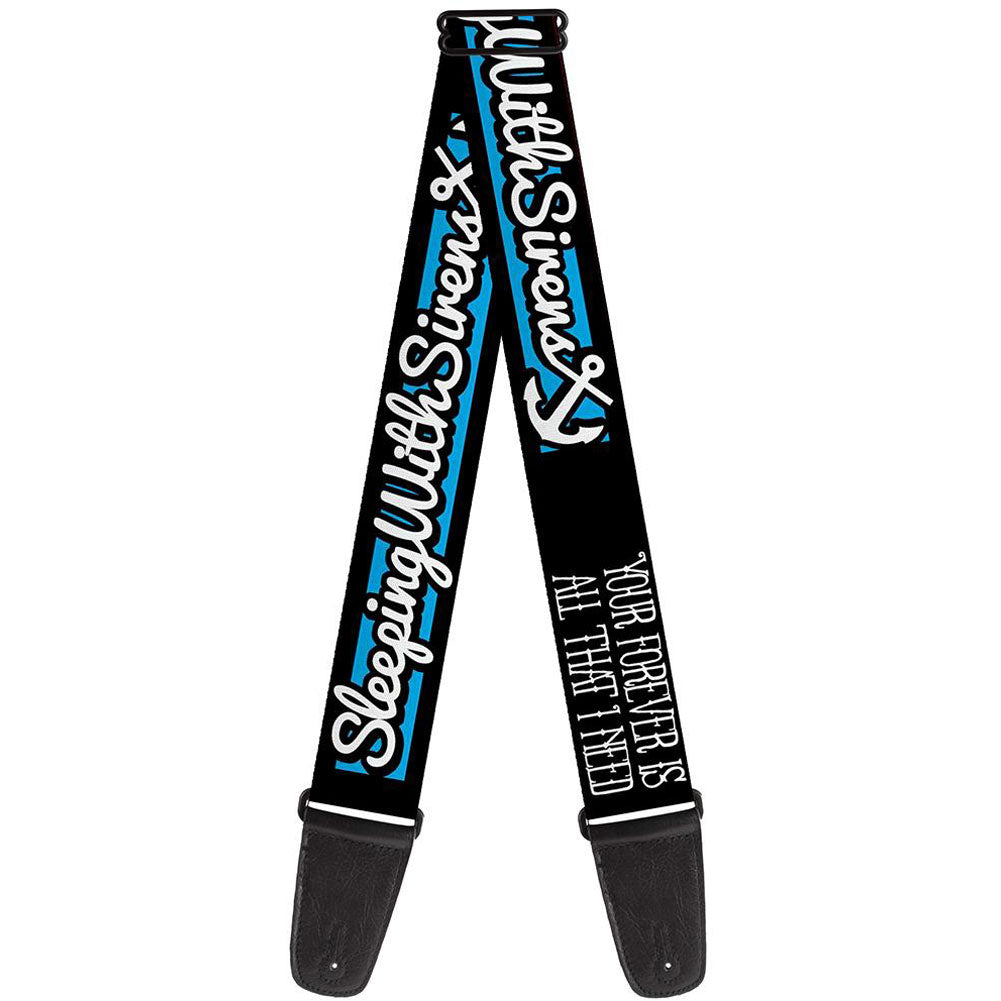 Sleeping With Sirens Anchor Guitar Strap