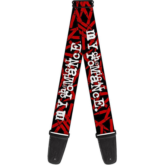 My Chemical Romance Bullets Scattered Guitar Strap