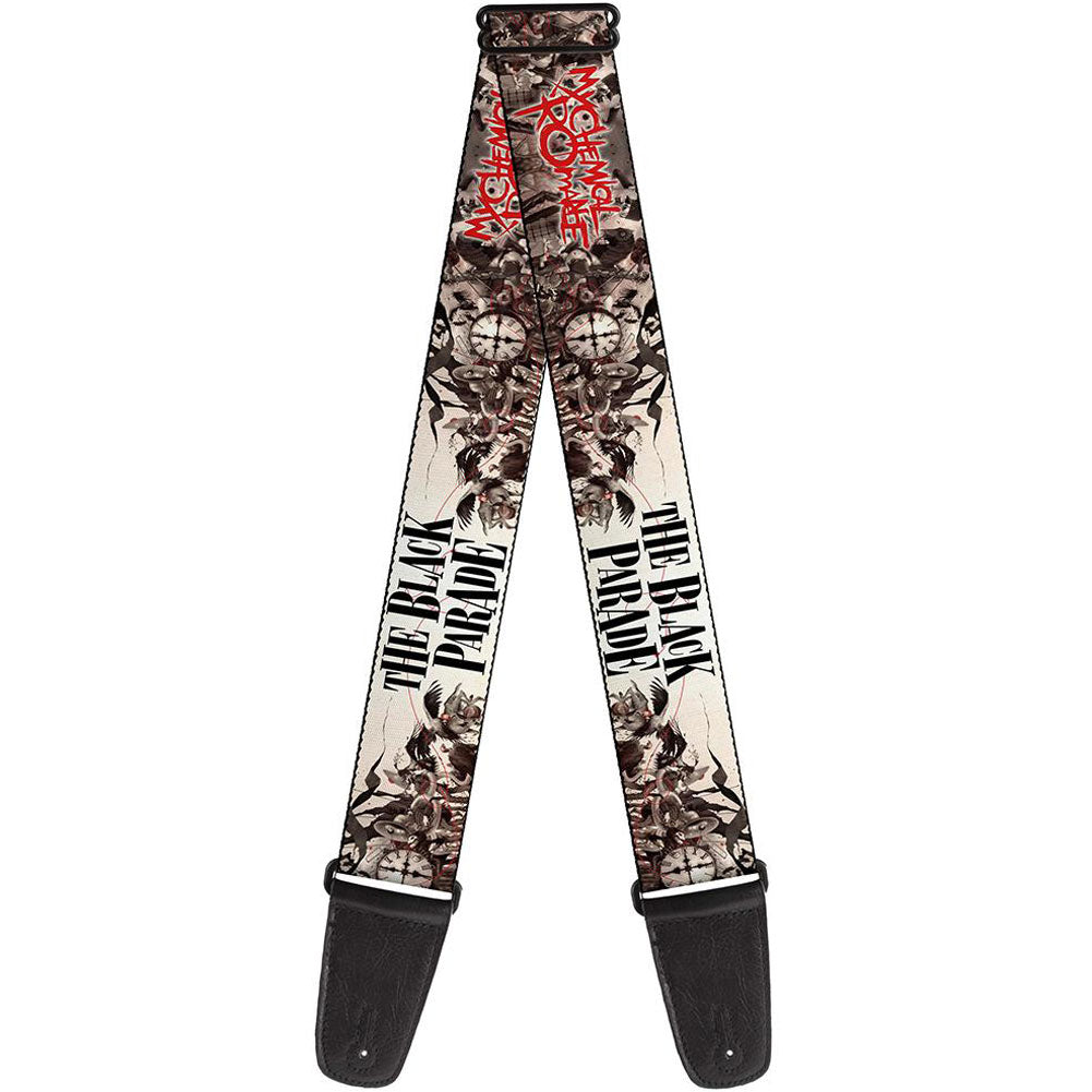 Black Parade Art Guitar Strap