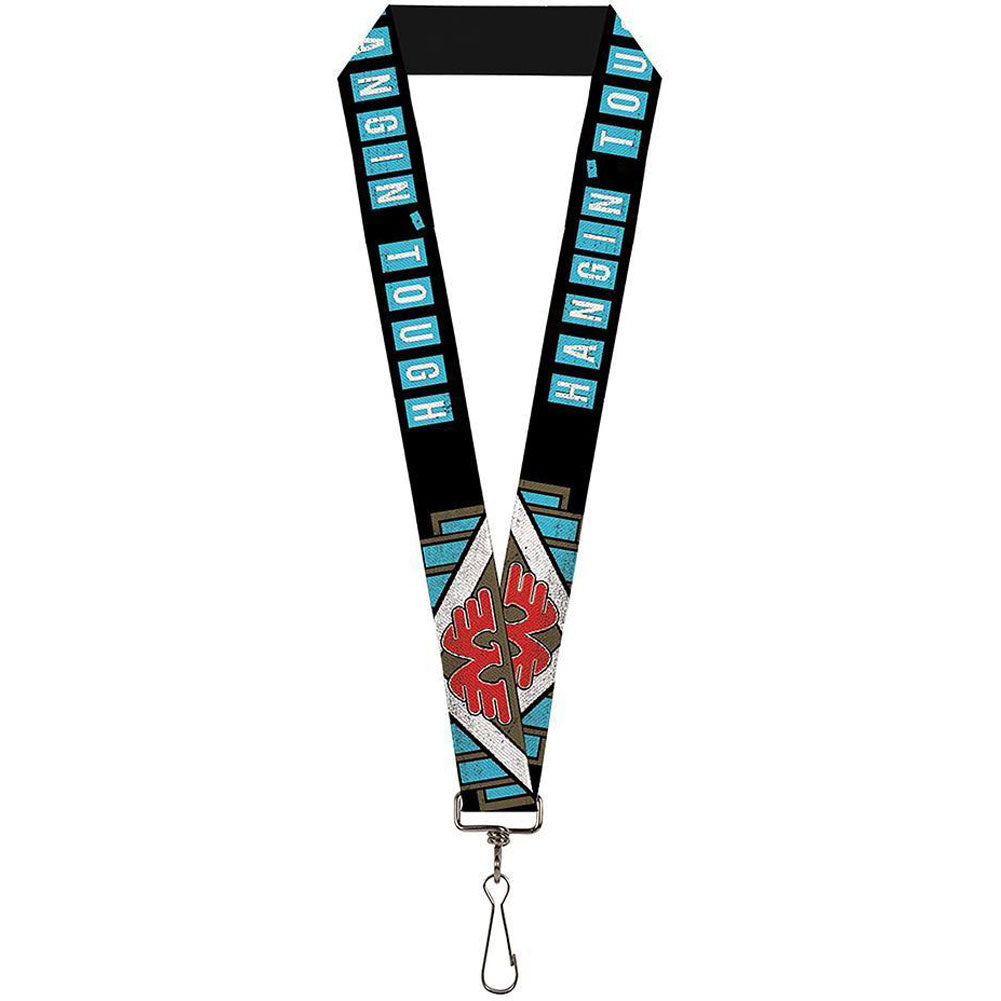 Waylon Jennings Crest Hangin' Tough Lanyard