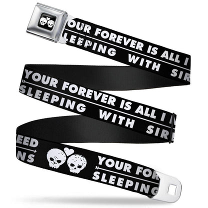 Sleeping With Sirens Your Forever Is All I Need Seatbelt Buckle Belt
