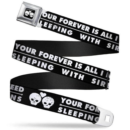 Sleeping With Sirens Your Forever Is All I Need Seatbelt Buckle Belt