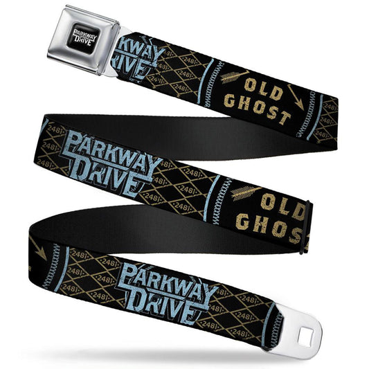 Parkway Drive Old Ghost No Regrets Seatbelt Buckle Belt