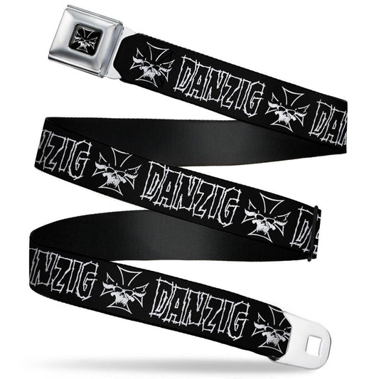 Danzig Iron Cross Seatbelt Buckle Belt