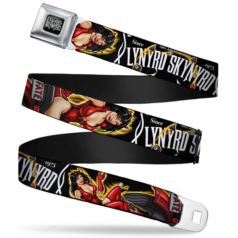 Lynyrd Skynyrd Devil In The Bottle Seatbelt Buckle Belt