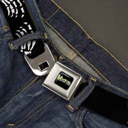Misfits Fiend Hands Seatbelt Buckle Belt