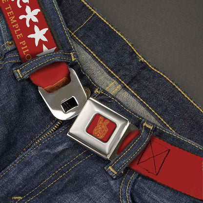Stone Temple Pilots Peace Hand Seatbelt Buckle Belt