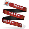 Peace Hand Seatbelt Buckle Belt