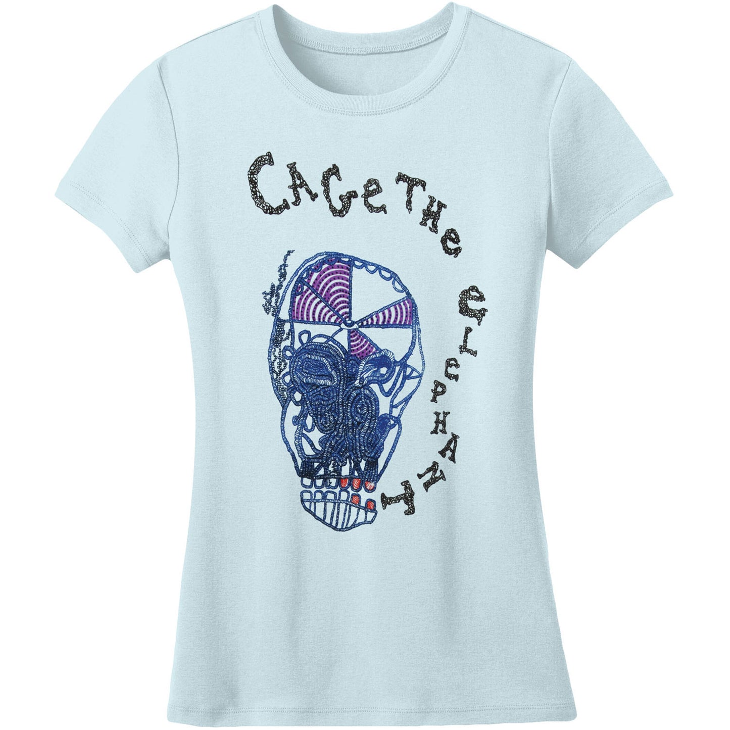 Cage The Elephant Eating Logo Girls Jr
