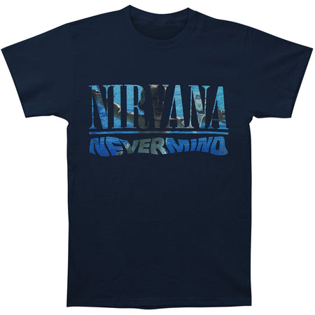 Nevermind Album Play List Slim Fit T-shirt