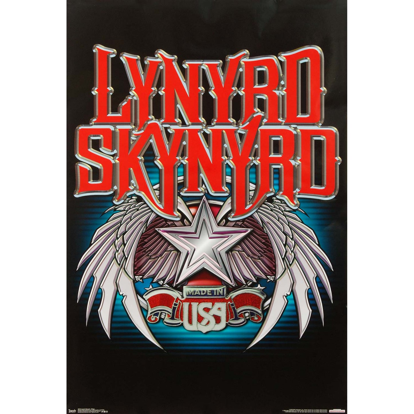 Lynyrd Skynyrd Wings Domestic Poster