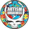 Autism Awareness Pewter Pin Badge