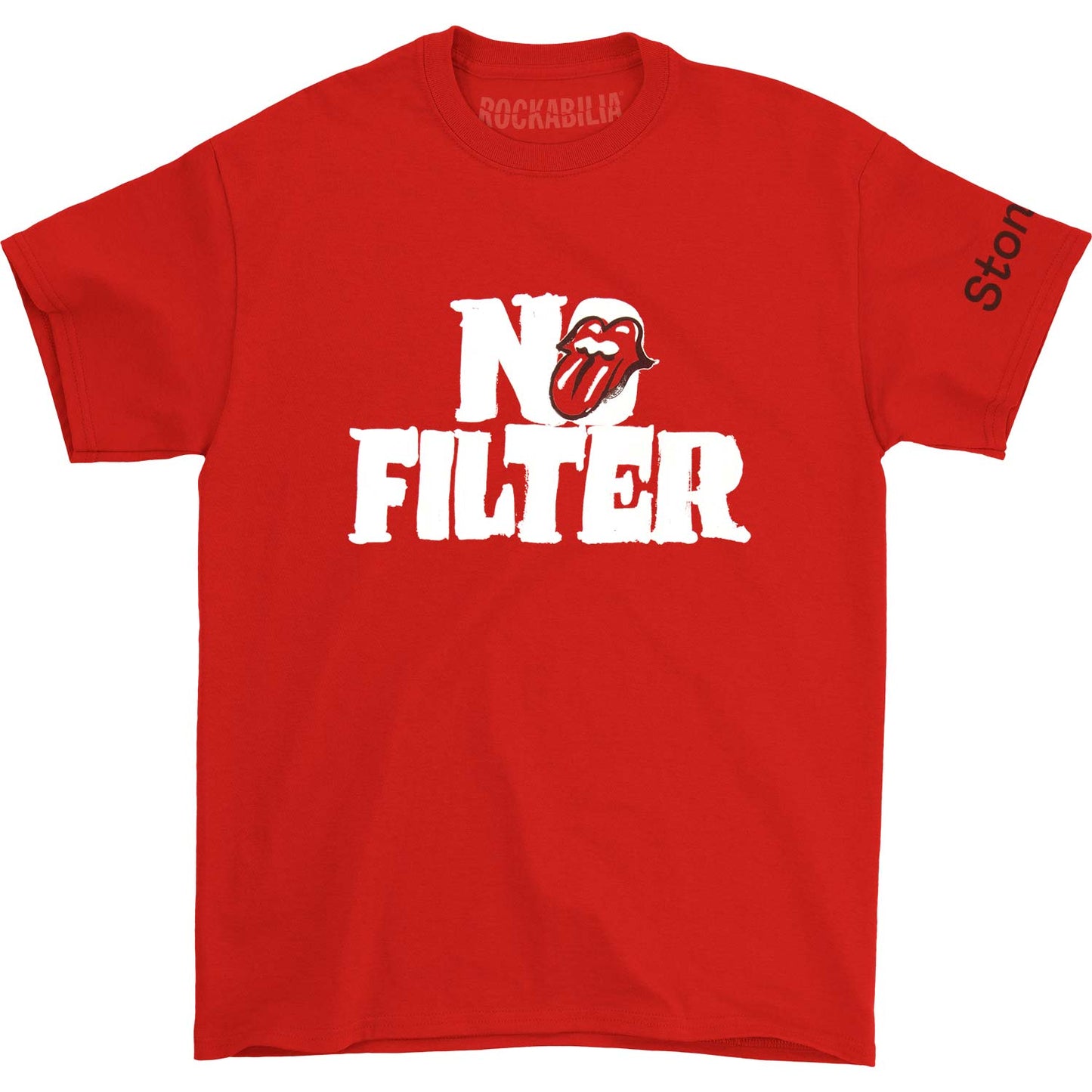 Rolling Stones No Filter Header Logo T-shirt