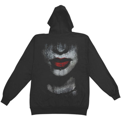 Escape The Fate Lips Zippered Hooded Sweatshirt