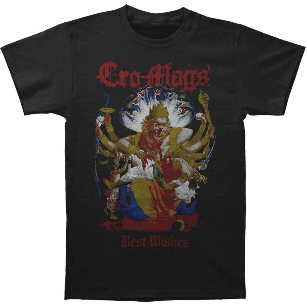 Cro-Mags Down, But Not Out Slim Fit T-shirt | Cro-Mags Merch Store