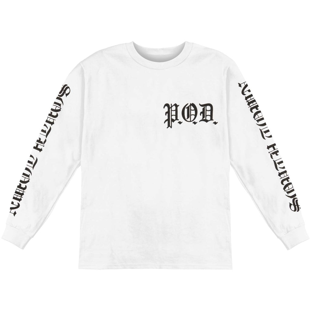 P.O.D. 619 White Long Sleeve 401503 | Rockabilia Merch Store