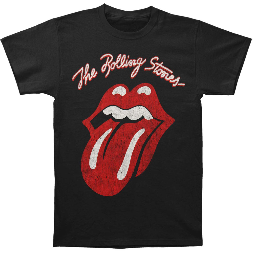 Rolling Stones Distressed Tongue T-shirt 401626 | Rockabilia Merch Store